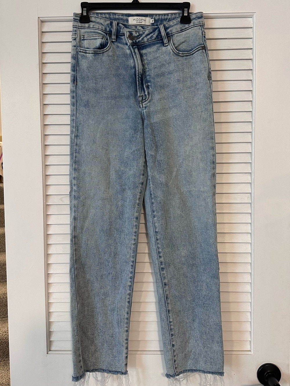 Rag & Bone Light Blue Straight Leg Jeans - Women's